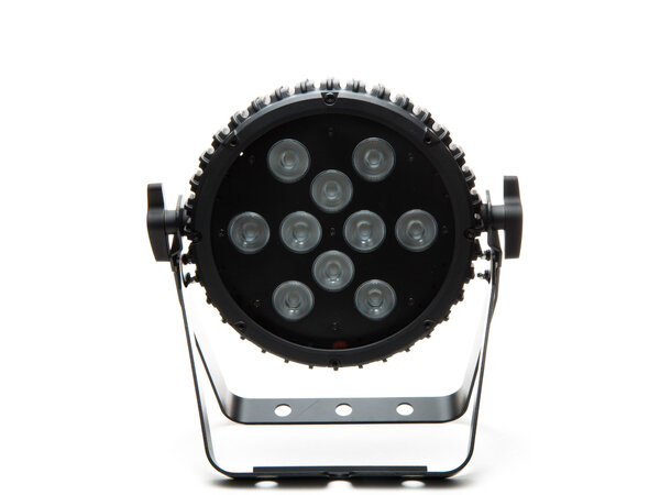 SnowPAR Pro Quad 10 10x8W Quad LED RGBW PC I/O,3&5 Pin DMX